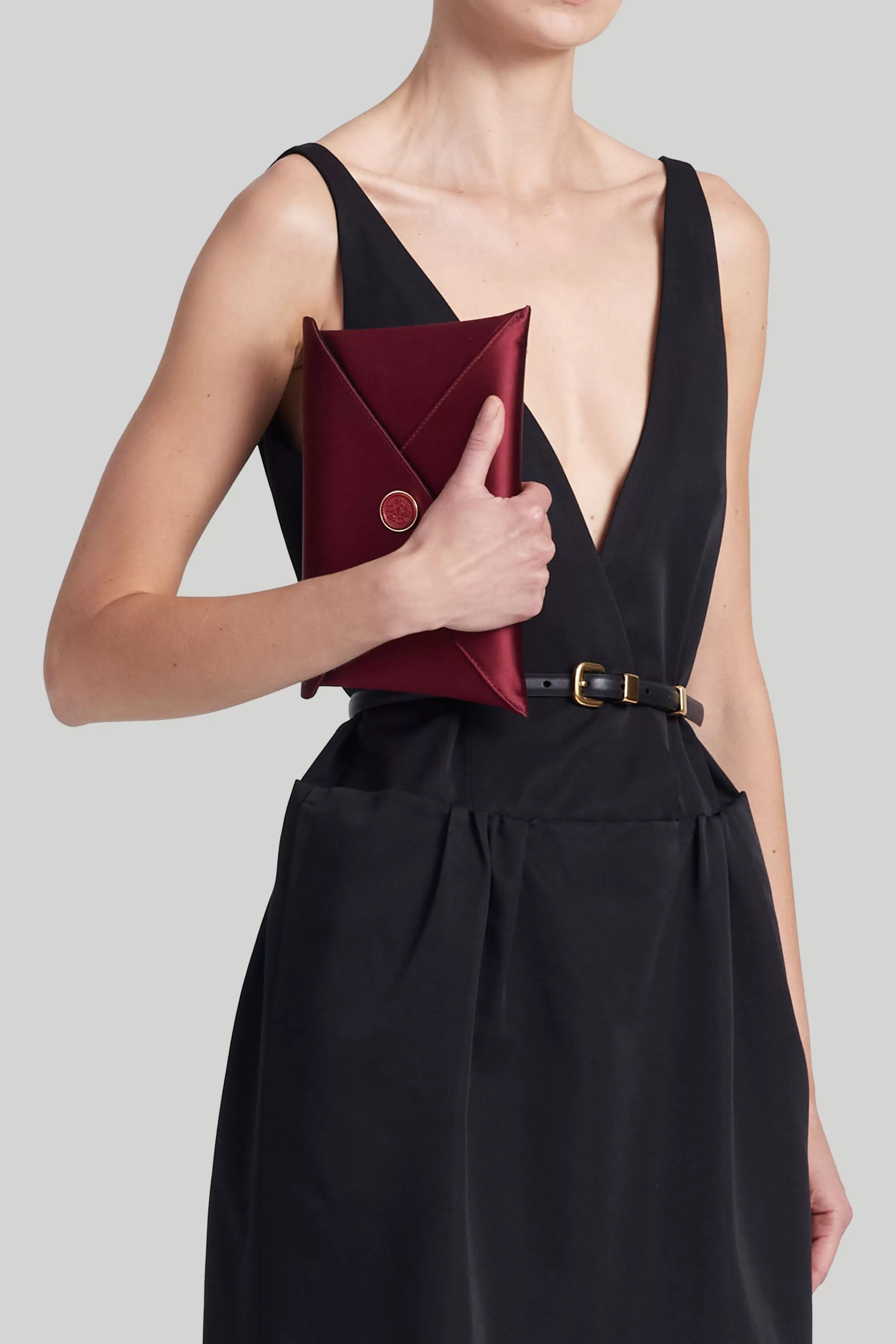 Medallion Envelope Clutch Satin*Altuzarra Best